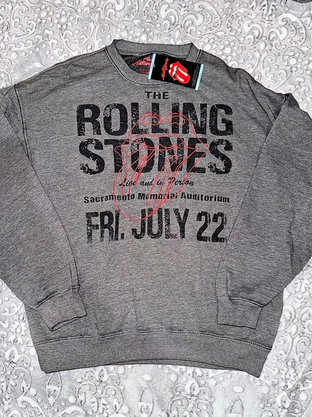 The Rolling Stones Sacramento Memorial Auditorium Fri. July 22 sweatshirt